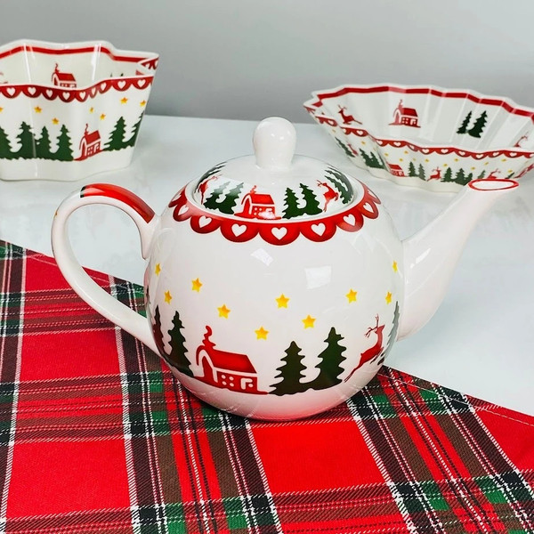 Заварочный чайник Lenardi Новый Год 164-057