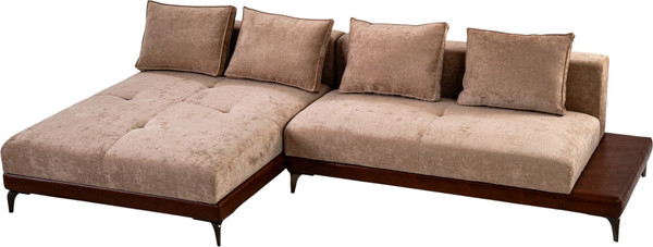 Диван угловой Mio Tesoro Римини Ри-4УСнр-Пм 