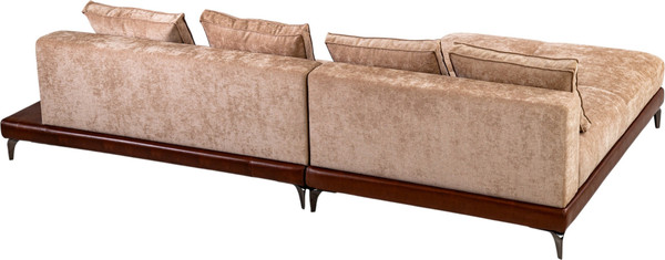 Диван угловой Mio Tesoro Римини Ри-4УСнр-Пм 