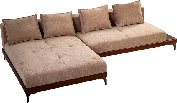 Диван угловой Mio Tesoro Римини Ри-4УСнр-Пм 