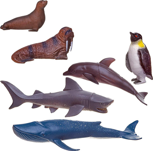 Набор фигурок игровых Abtoys Фигурки морских животных / PT-01291 - фото