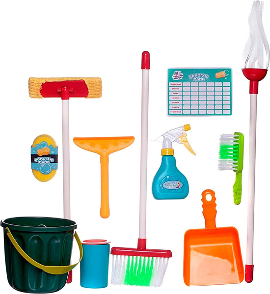 Набор хозяйственный игрушечный Abtoys Генеральная уборка / PT-01654 - фото