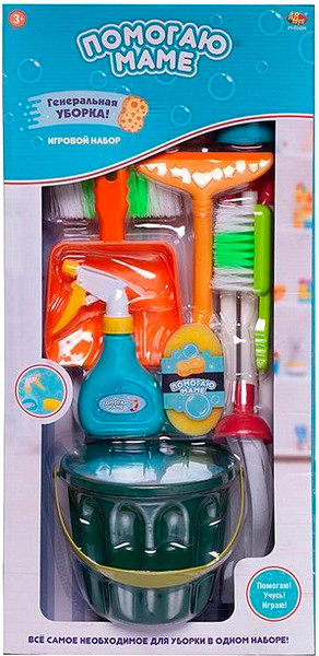 Набор хозяйственный игрушечный Abtoys Генеральная уборка / PT-01654