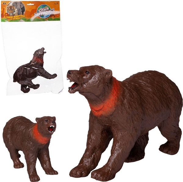 Фигурка игровая Abtoys Медведь бурый / PT 01701