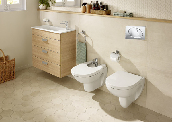 Унитаз подвесной с инсталляцией Roca Debba Round ZRU9307735