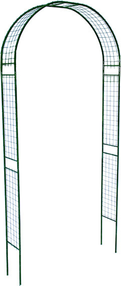 Арка садовая Клевер С Сетка узкая 2.5x0.25x1.2м - фото