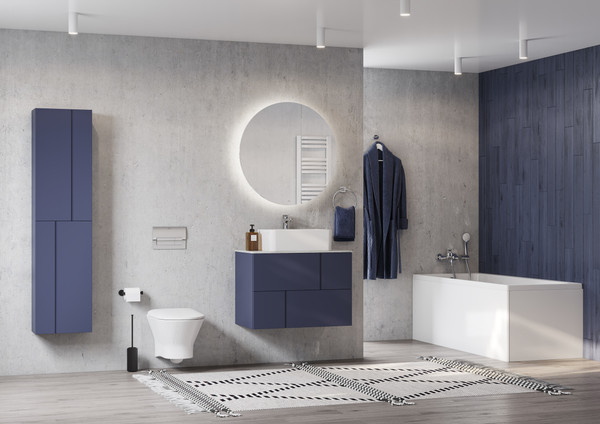 Унитаз подвесной с инсталляцией Roca Faro ZRU9307613