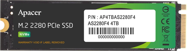 SSD диск Apacer 2TB (AP2TBAS2280F4-1)