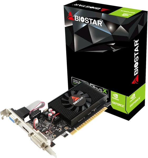 Видеокарта Biostar GeForce GT710 2GB D3 LP (VN7103THX6) - фото