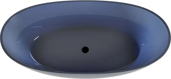 Ванна из полиэфирной смолы Abber Kristall AT9701 Saphir (синий)