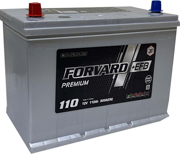 Автомобильный аккумулятор FORVARD EFB Premium Asia 900A D31 борт 12V11 / FEAD31.110.900.SMF - фото