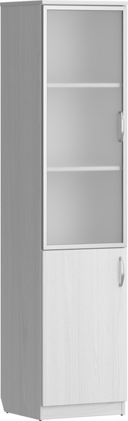 Шкаф-пенал с витриной Речицадрев Модуль Р 286.11-01/1 - фото