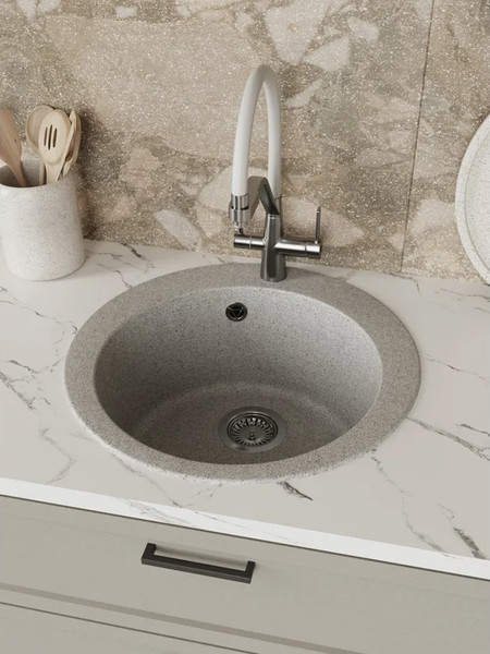 Мойка кухонная Teymi Lori Midi 51х51 / T120126