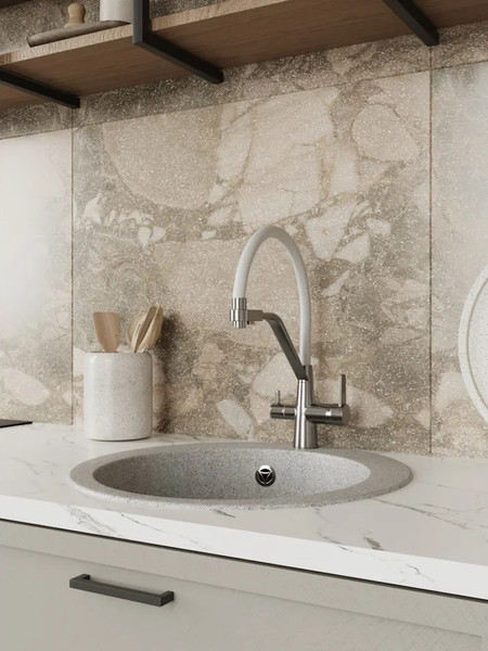 Мойка кухонная Teymi Lori Midi 51х51 / T120126