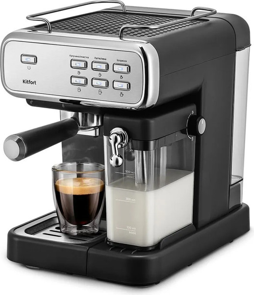 Кофеварка эспрессо Kitfort КТ-7563 - фото