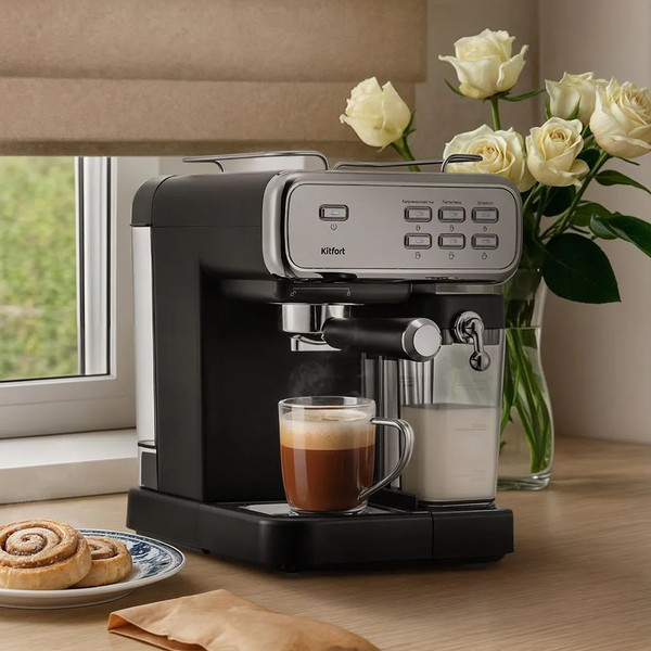 Кофеварка эспрессо Kitfort КТ-7563