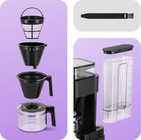 Кофемашина Kitfort КТ-7371