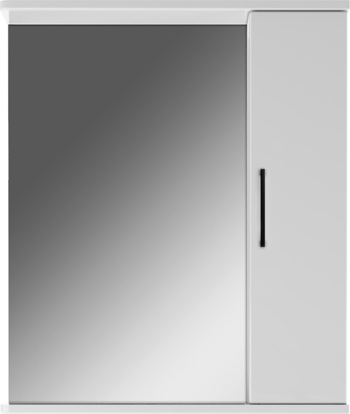 Шкаф с зеркалом для ванной Айсберг Контраст 60