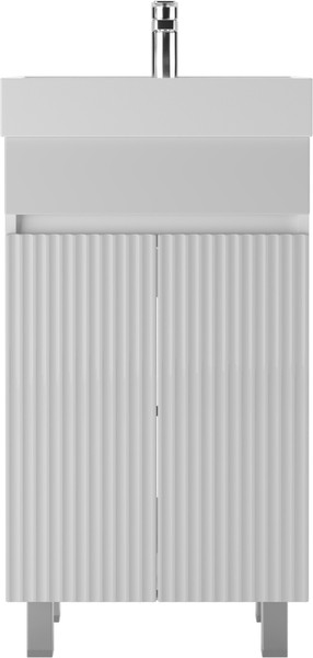 Тумба под умывальник Айсберг Фостер 50 Бриз без ящика