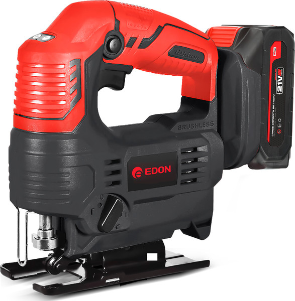 Электролобзик Edon Аккумуляторный бесщеточный AJS-21A / 40838 - фото