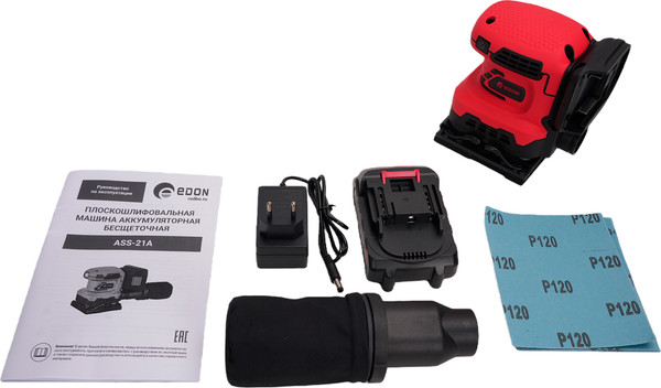Вибрационная шлифовальная машина Edon ASS-21A / 40847