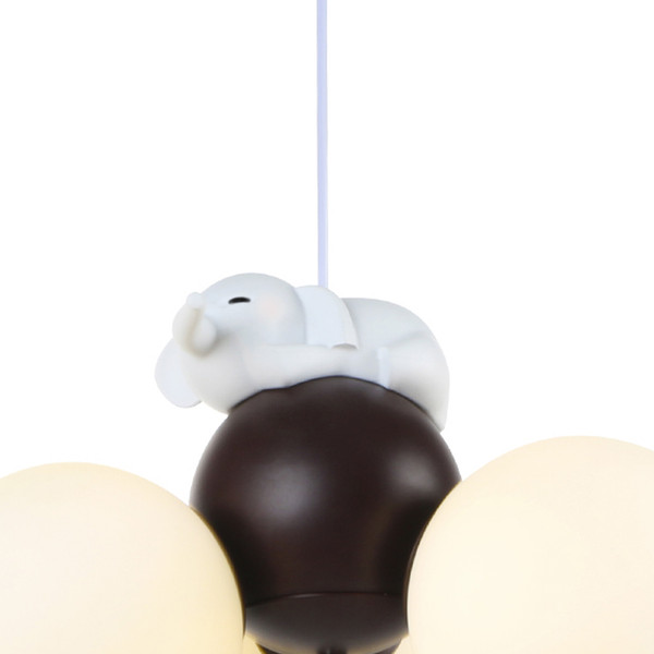 Люстра ESCADA 1103/3S (белый/коричневый)