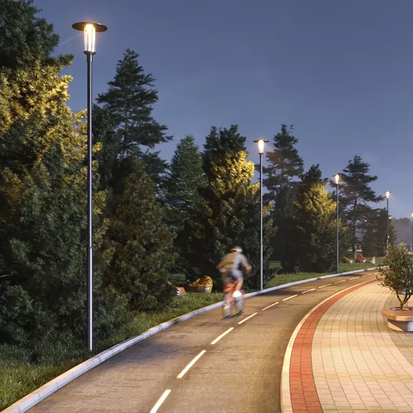 Светильник уличный Arlight ALT-MASAR-50W Warm3000 BK 150x30 deg / 057268