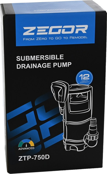 Фекальный насос Zegor ZTP-750D