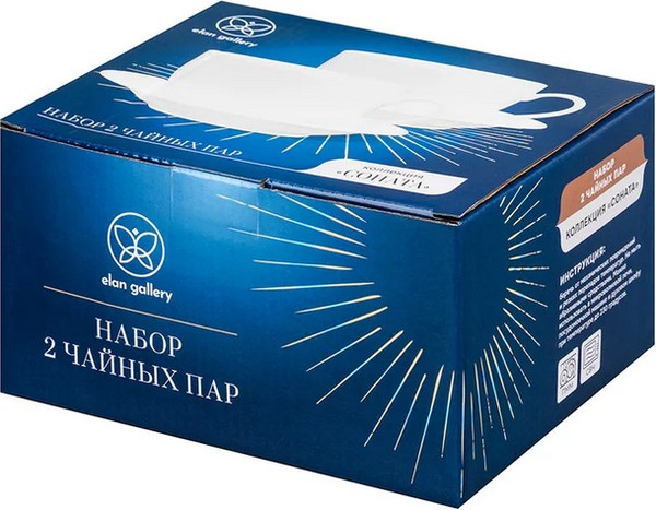 Набор для чая/кофе Elan Gallery Соната / 520156
