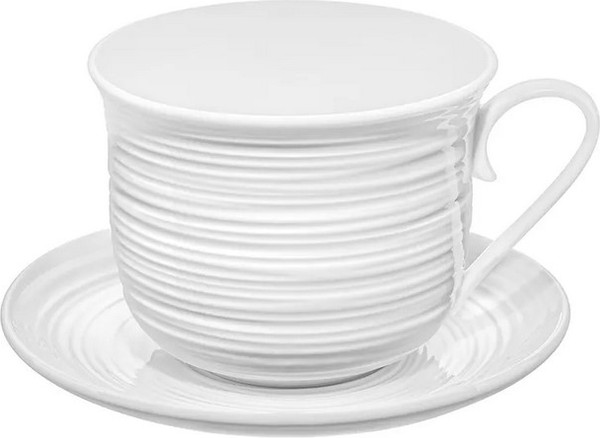 Чашка с блюдцем Elan Gallery Шелк / 950443