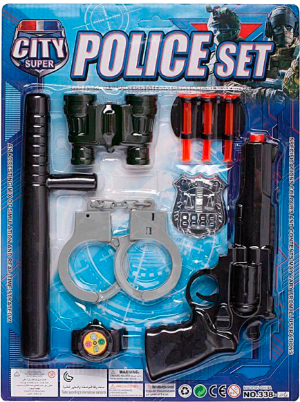 Игровой набор полицейского Abtoys PT-01818