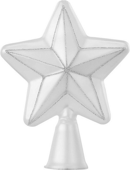 Верхушка для елки Inge's Christmas White Christmas Звезда / 600000268 - фото