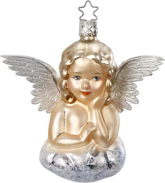 Елочная игрушка Inge's Christmas Heavenly Messengers Ангел / 10020S014 - фото