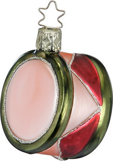 Елочная игрушка Inge's Christmas Nutcracker Suite Барабан / 10159S024 - фото