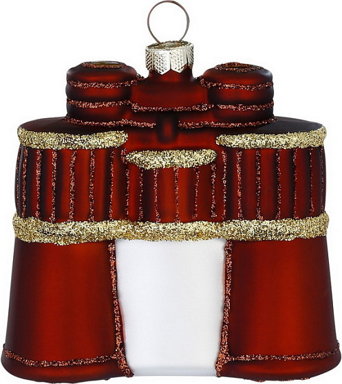 Елочная игрушка Inge's Christmas Figural Glass Ornaments Бинокль / 65059H600 - фото