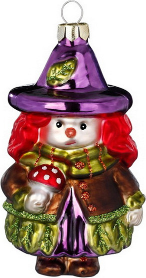 Елочная игрушка Inge's Christmas Ведьма Magic Forest / 64976H120 - фото