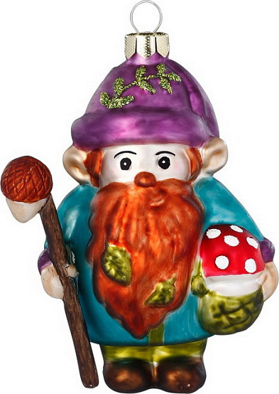 Елочная игрушка Inge's Christmas Magic Forest Волшебник / 64979H120 - фото