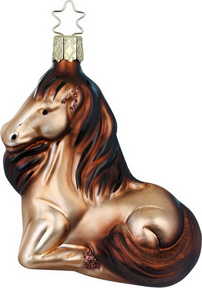 Елочная игрушка Inge's Christmas Chinese zodiac Лошадь / 10142S025 - фото