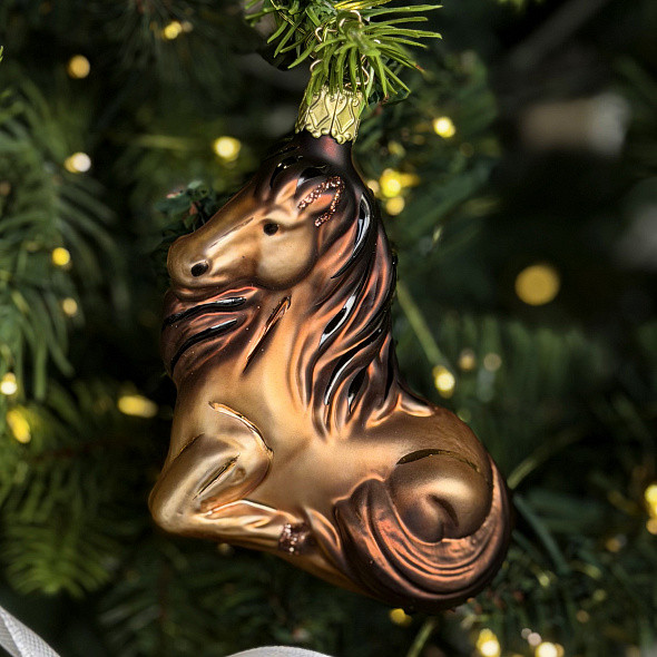 Елочная игрушка Inge's Christmas Chinese zodiac Лошадь / 10142S025