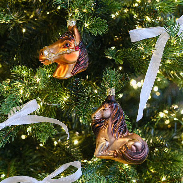 Елочная игрушка Inge's Christmas Chinese zodiac Лошадь / 10142S025