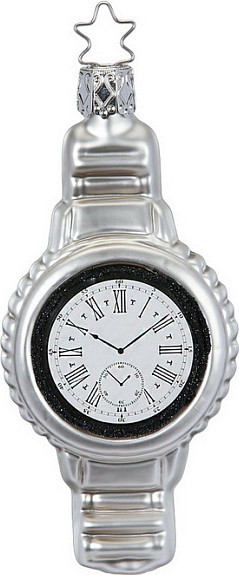 Елочная игрушка Inge's Christmas Gentlemen's Club Наручные часы / 10112S024 - фото