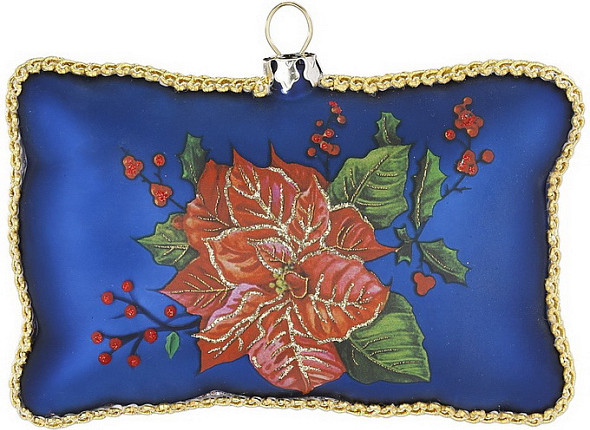 Елочная игрушка Inge's Christmas Figural Glass Ornaments Подушка / 64766H600 - фото