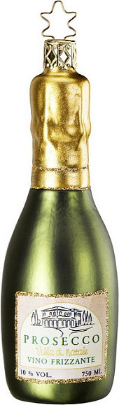 Елочная игрушка Inge's Christmas Bella Italia Просекко / 10122S009 - фото