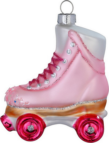 Елочная игрушка Inge's Christmas Figural Glass Ornaments Роликовые коньки / 65015H120 - фото