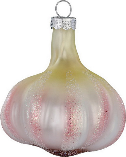 Елочная игрушка Inge's Christmas Figural Glass Ornaments Чеснок / 64915H120 - фото