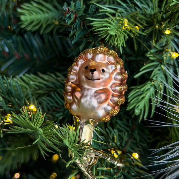 Елочная игрушка Inge's Christmas Sunny Autumn Day Ежик / 10081S025