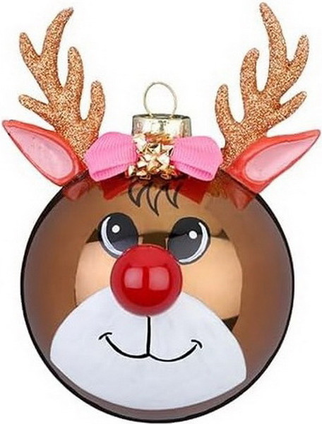 Шар новогодний Inge's Christmas Christmas Pets Олень / 40440H812_3 - фото