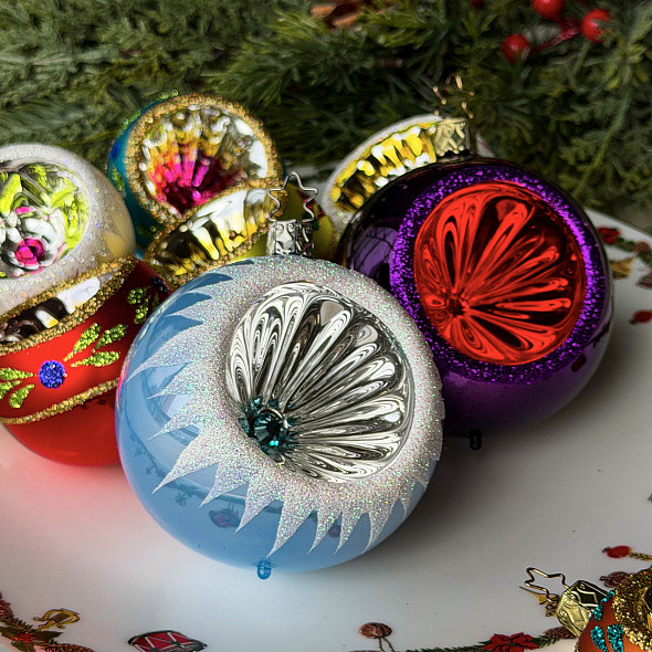 Шар новогодний Inge's Christmas Elegant Passion / 21738R008