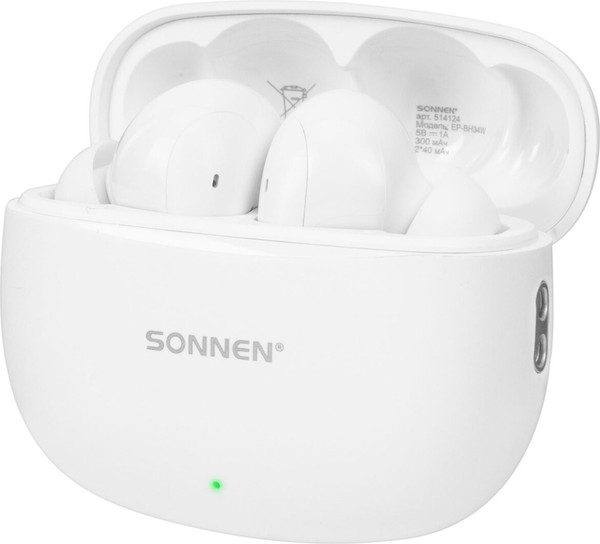Беспроводные наушники Sonnen Premium EP-BH34W / 514124