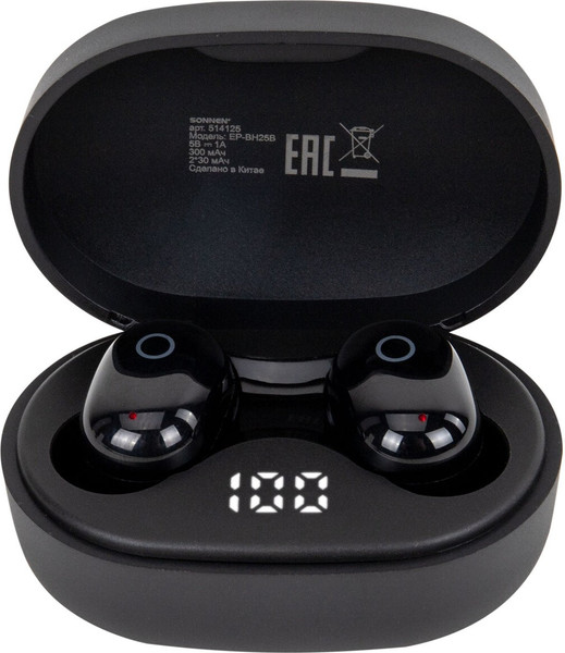 Беспроводные наушники Sonnen EP-BH25B / 514125